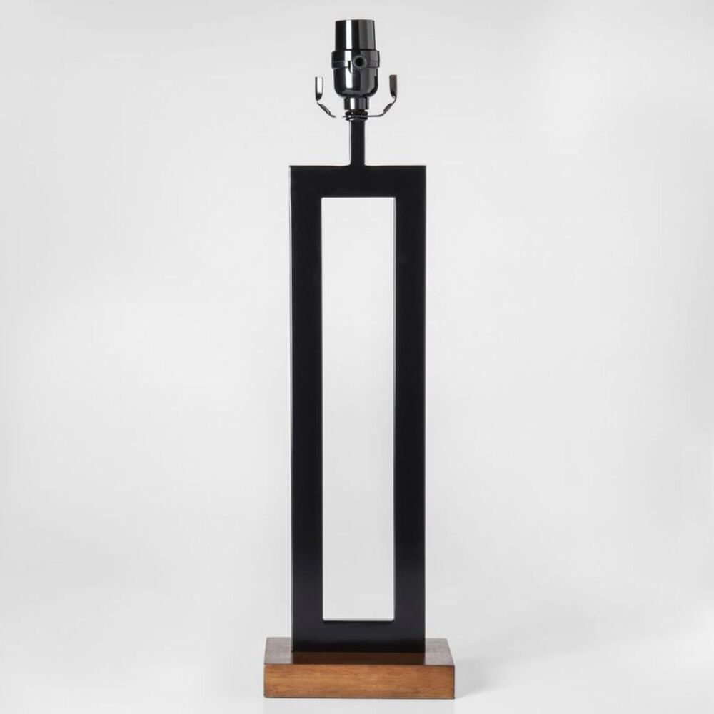 Open Box - Project 62 - Weston Window Large Lamp Base Black - Project 62 Black